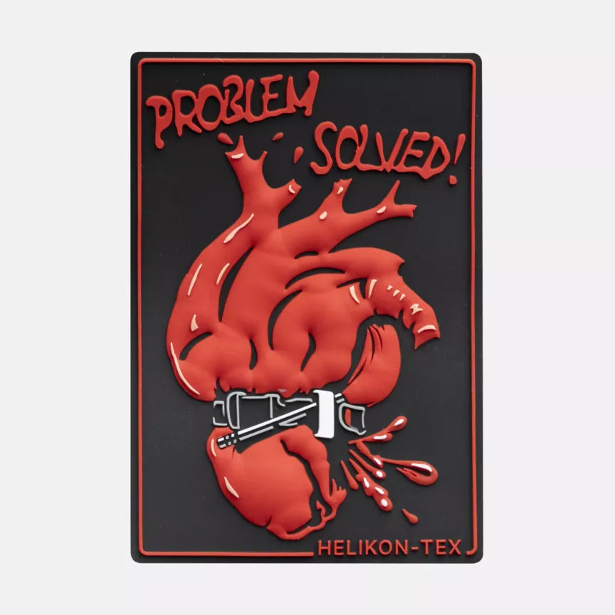 Patch - Problem Solved! - Svart