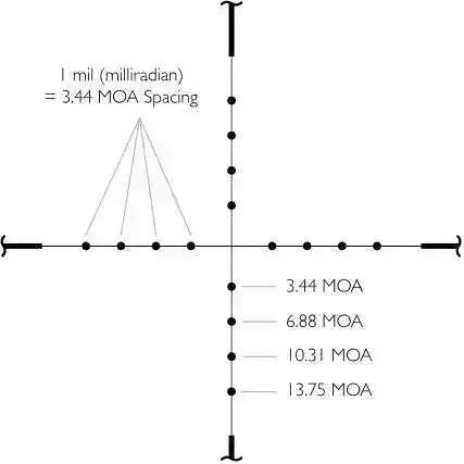 Hawke Vantage 3-9x40 Mil Dot Kikkertsikte - Game-On.no