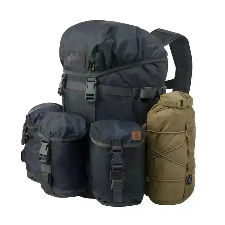 Helikon-Tex - Vanntett Pakksekk med Mollefeste - Svart - Game-On.no