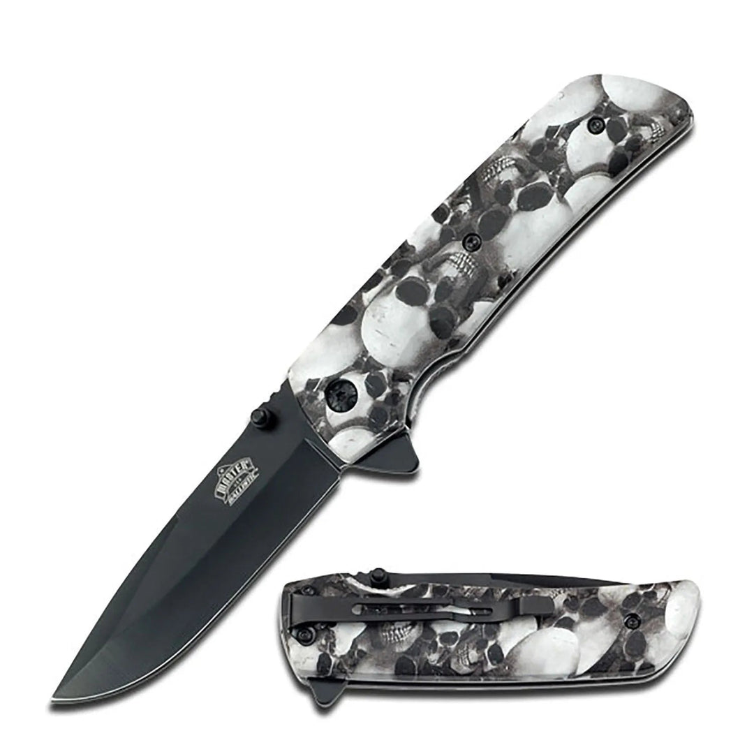 Liner Lock Foldekniv - Hodeskalle - Game-On.no