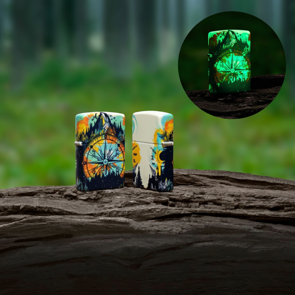 Zippo Compass Design Lighter
