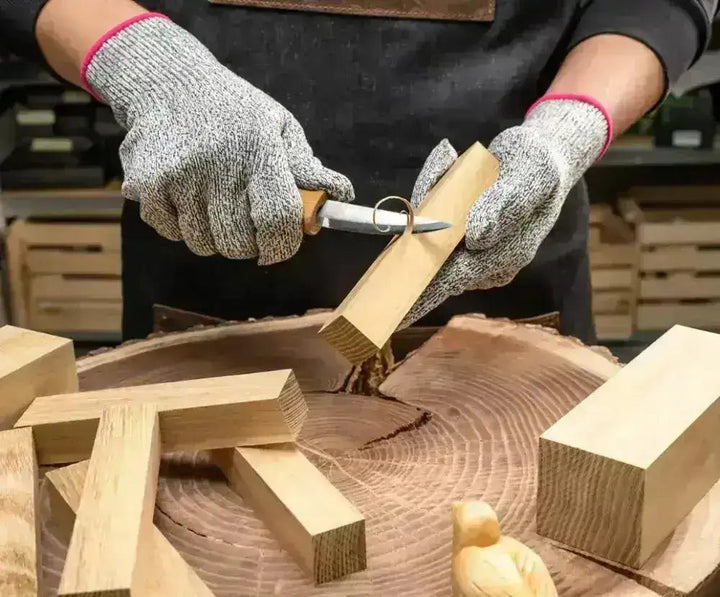 10stk Emne- Treklosser til Treskjæring Akasie - Game-On.no