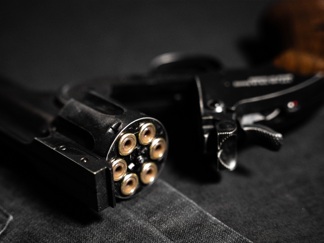 Schofield No.3 revolver - 4,5 mm-es pellet - öregedő fekete