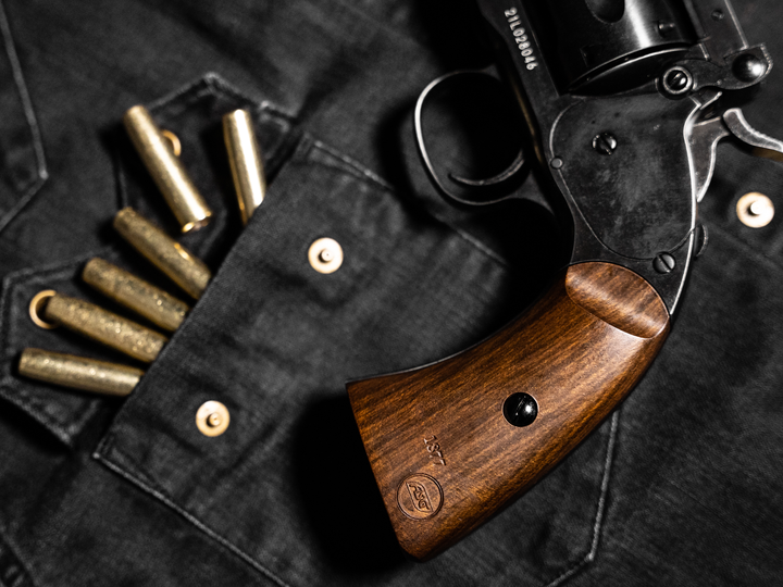 Schofield No.3 revolver - 4,5 mm-es pellet - öregedő fekete