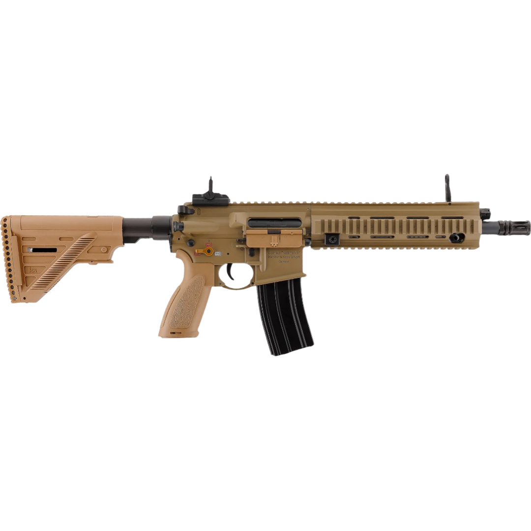 HK416 A5 Sportline Softgun puska - TAN - AEG