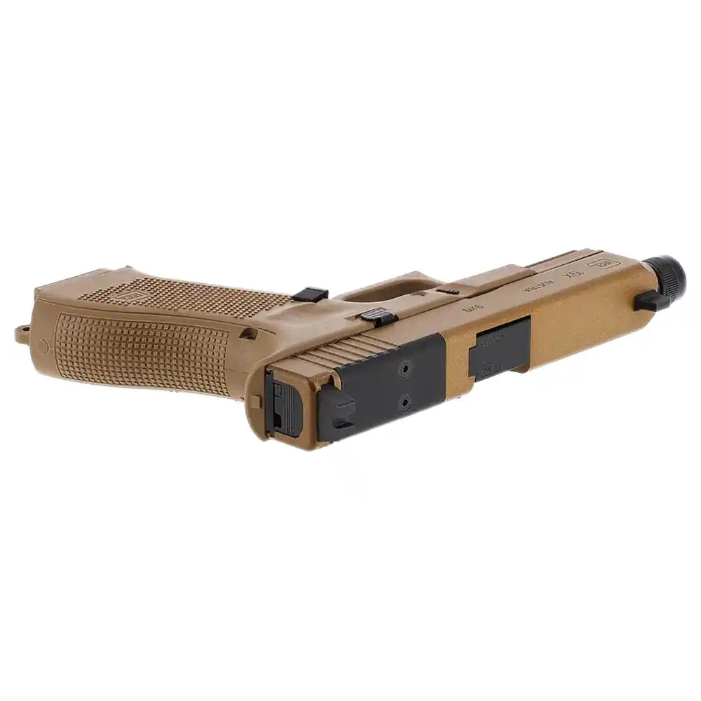 Glock 19X MOS CO2 Drevet Softgun Pistol med Blowback - Coyote