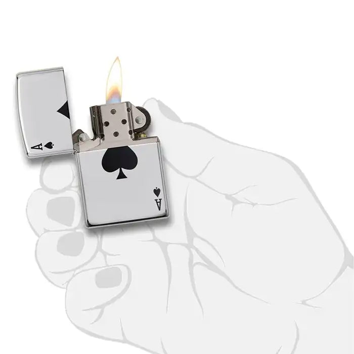 Zippo öngyújtó - Ace of Spades Design