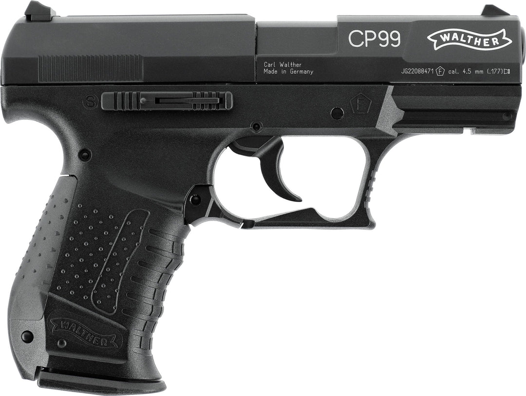 Walther CP99 - CO2-motoros légpisztoly fekete - 4,5 mm-es pellet
