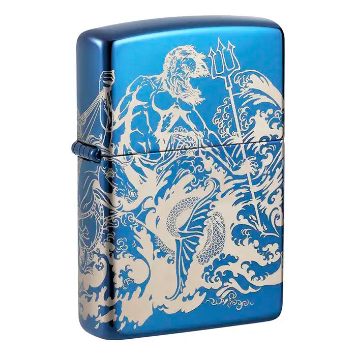 Zippo - Poseidon Atlantis Design