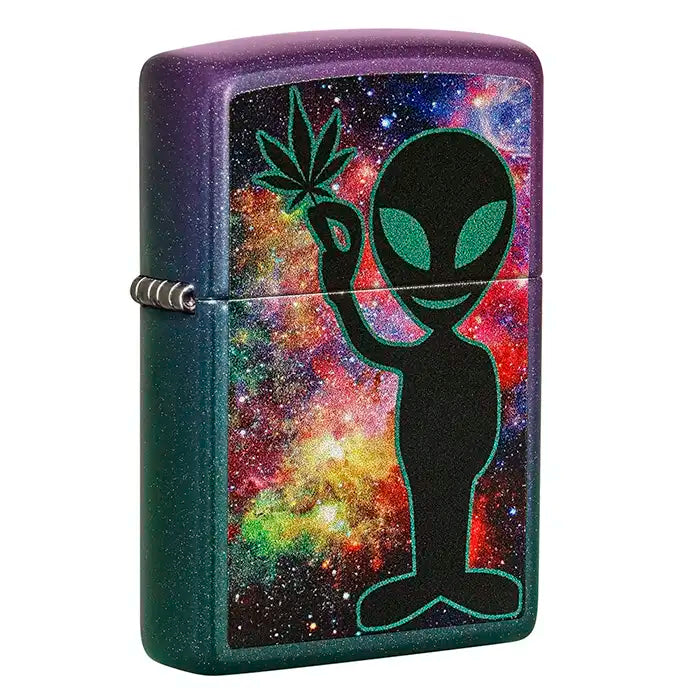 Zippo - Alien Design Iridescent