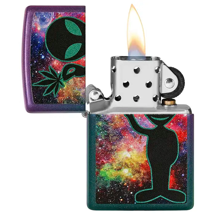 Zippo - Alien Design Iridescent