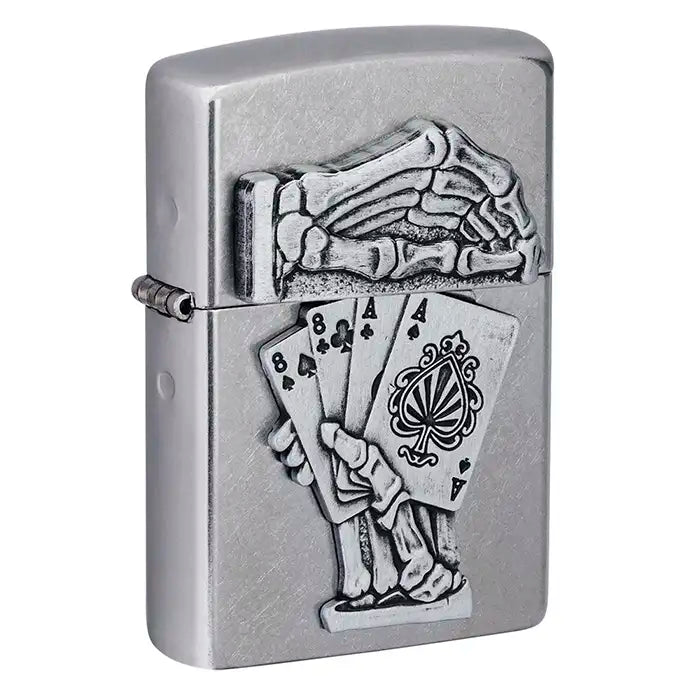 Zippo öngyújtó – 3D-s halott ember kézi design