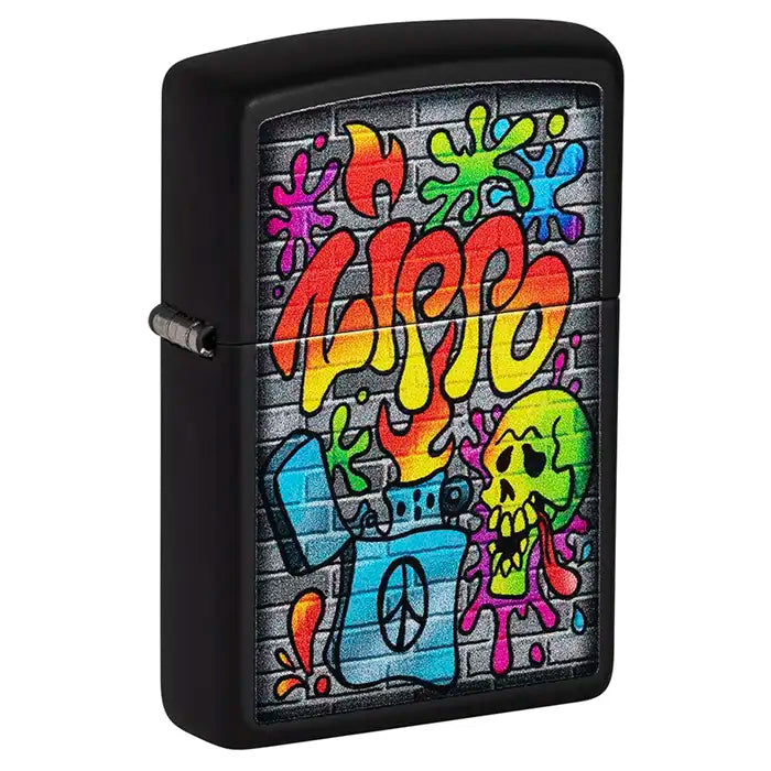 Zippo öngyújtó - Street Art Design