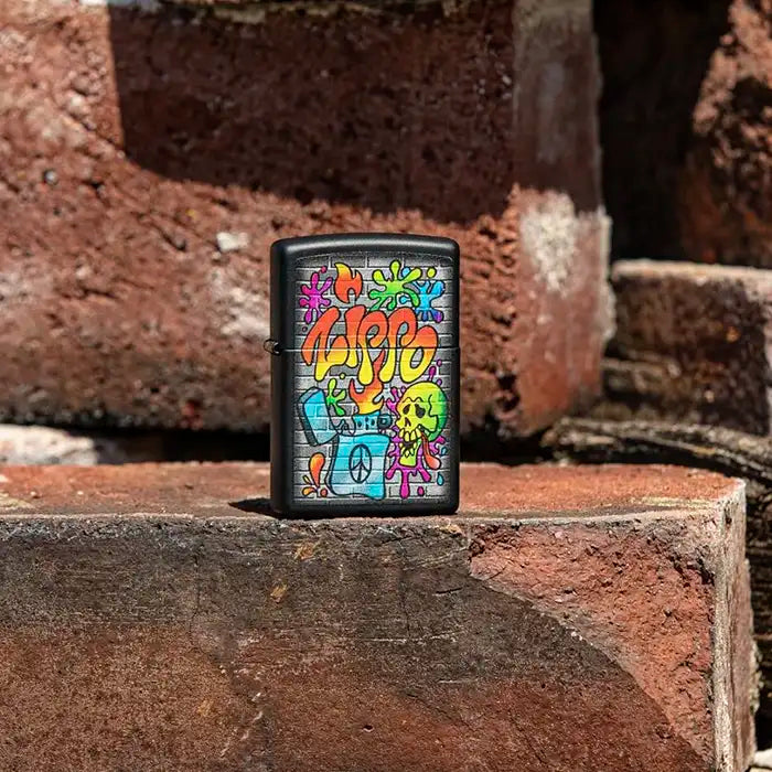 Zippo öngyújtó - Street Art Design