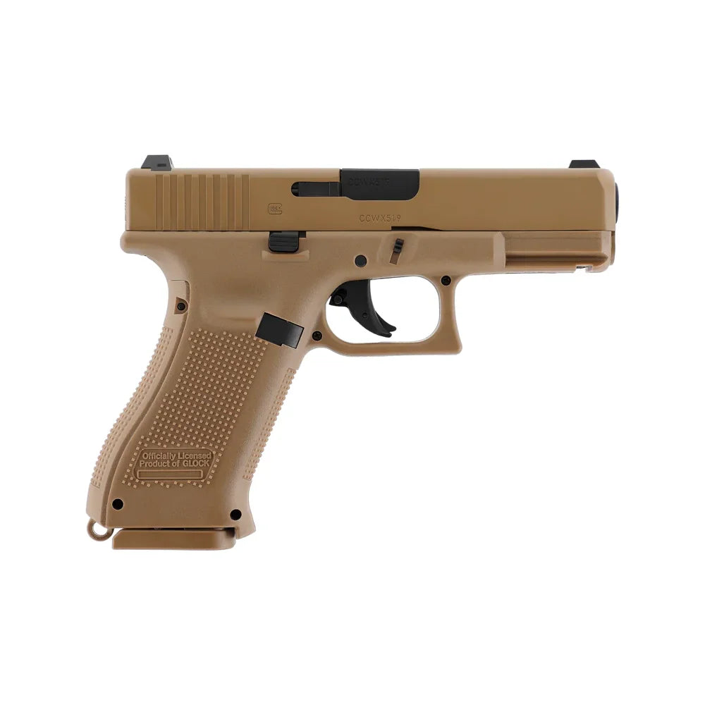Glock 19X FDE - 4,5 mm-es légpisztoly