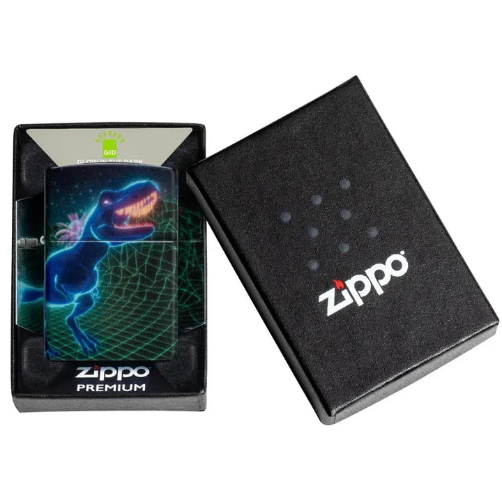540 Cyber Dino Motiv - Lighter - Game-On.no