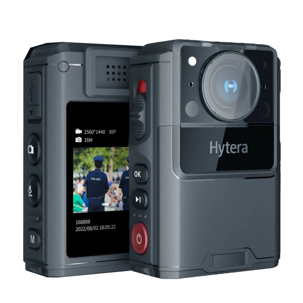 Hytera - GC550 Bodycam - Kompakt 2K Kamera med Vid Bildevinkel - 32gb