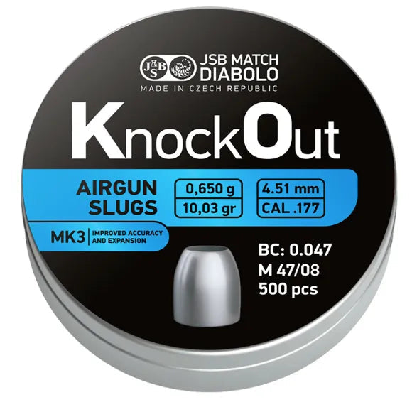 KnockOut Slugs MK Series - 4,5mm - 500db