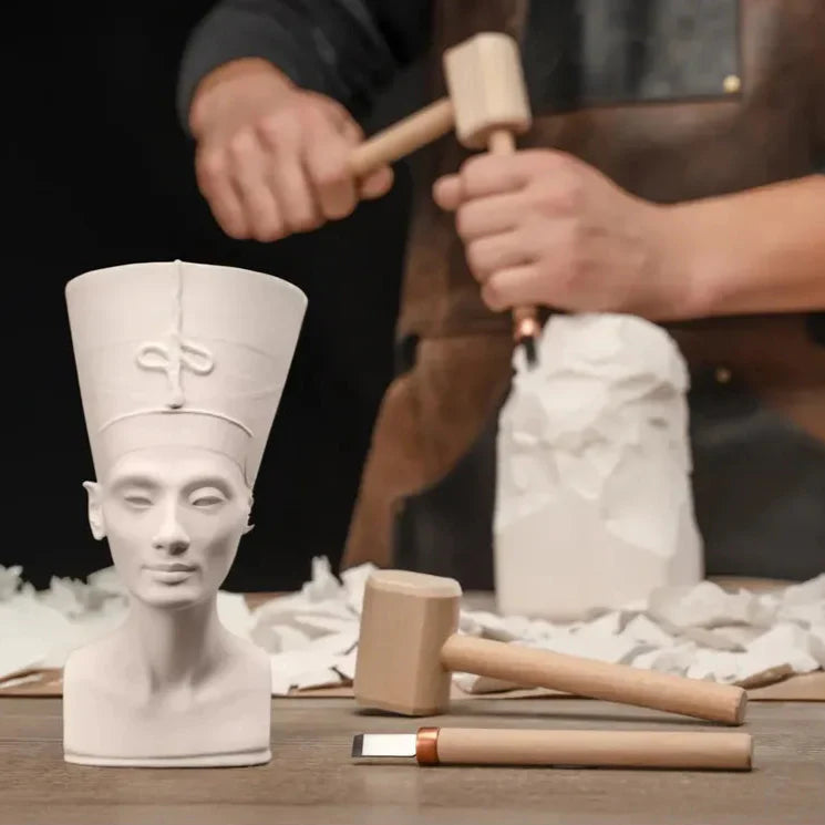 Beaver Craft DIY Nefertiti – DIY Skulptursett