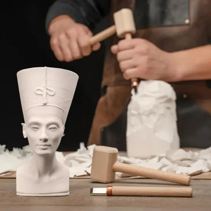 Beaver Craft DIY Nefertiti – DIY Skulptursett