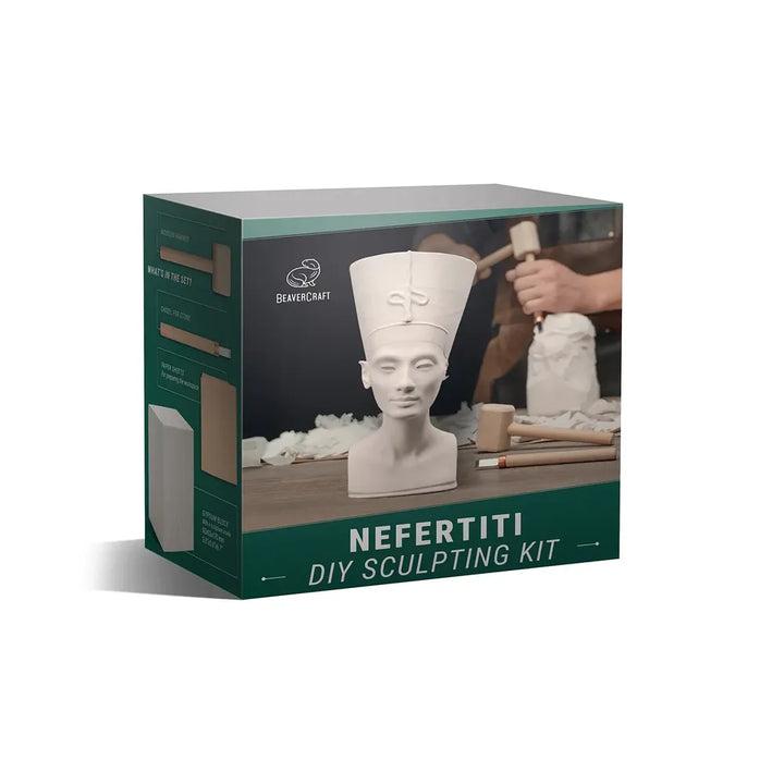 Beaver Craft DIY Nefertiti – DIY Skulptursett