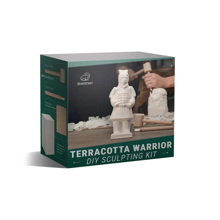 Beaver Craft DIY Terrakotta Kriger – DIY Skulptursett