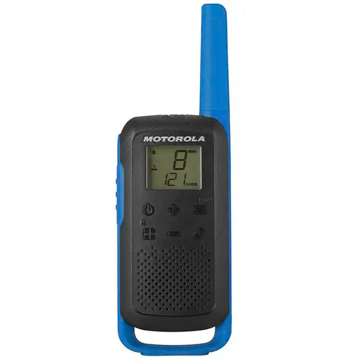 Motorola T62 Talkabout Walkie Talkie - kék
