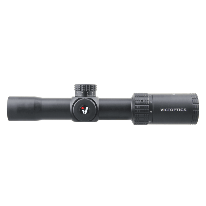 VictOptics S4 1,5-6x28 Kikkertsikte - Sort - venstre side