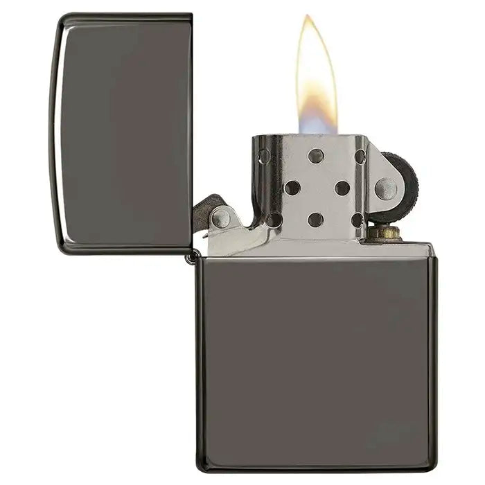 Zippo öngyújtó - klasszikus fekete jég