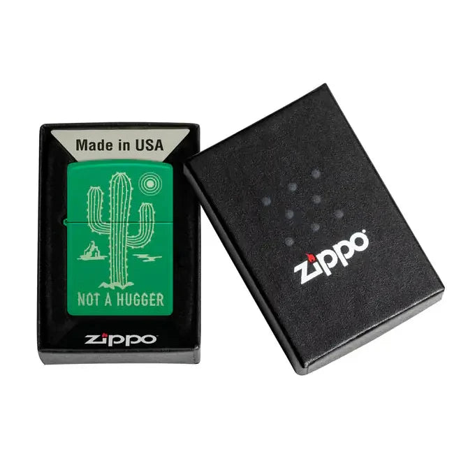 Zippo - Not a Hugger Motiv - Lighter