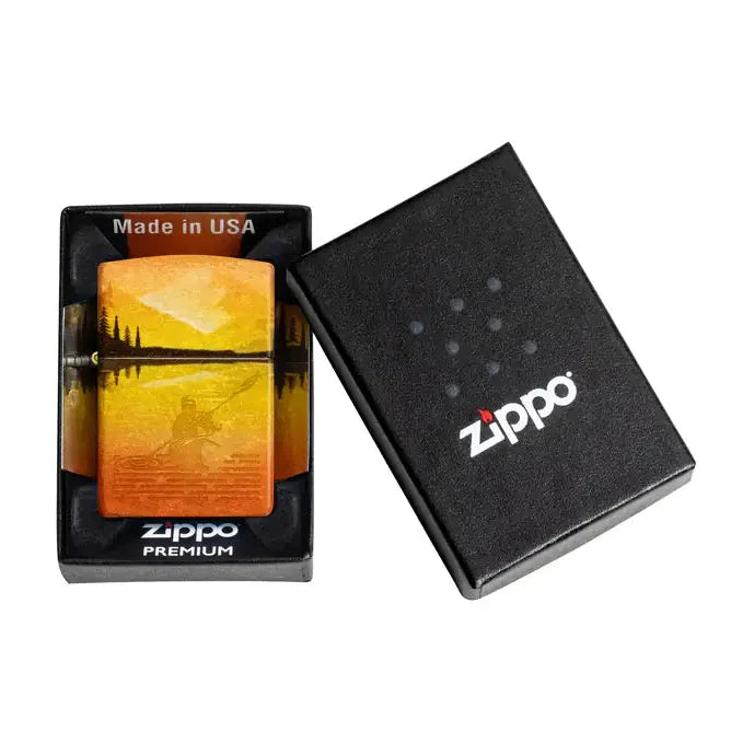 Zippo Tumbled Brass 540 Fusion kajakk lighter
