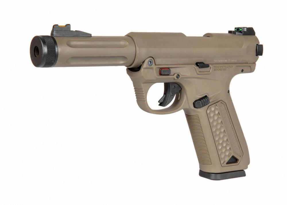 Action Army - AAP-01 Assassin Semi/Fullauto Softgun Pistol - Tan - gameon.eu