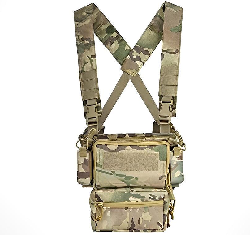 All-Purpose Taktisk Vest / Chest Rig -Multicam - gameon.eu