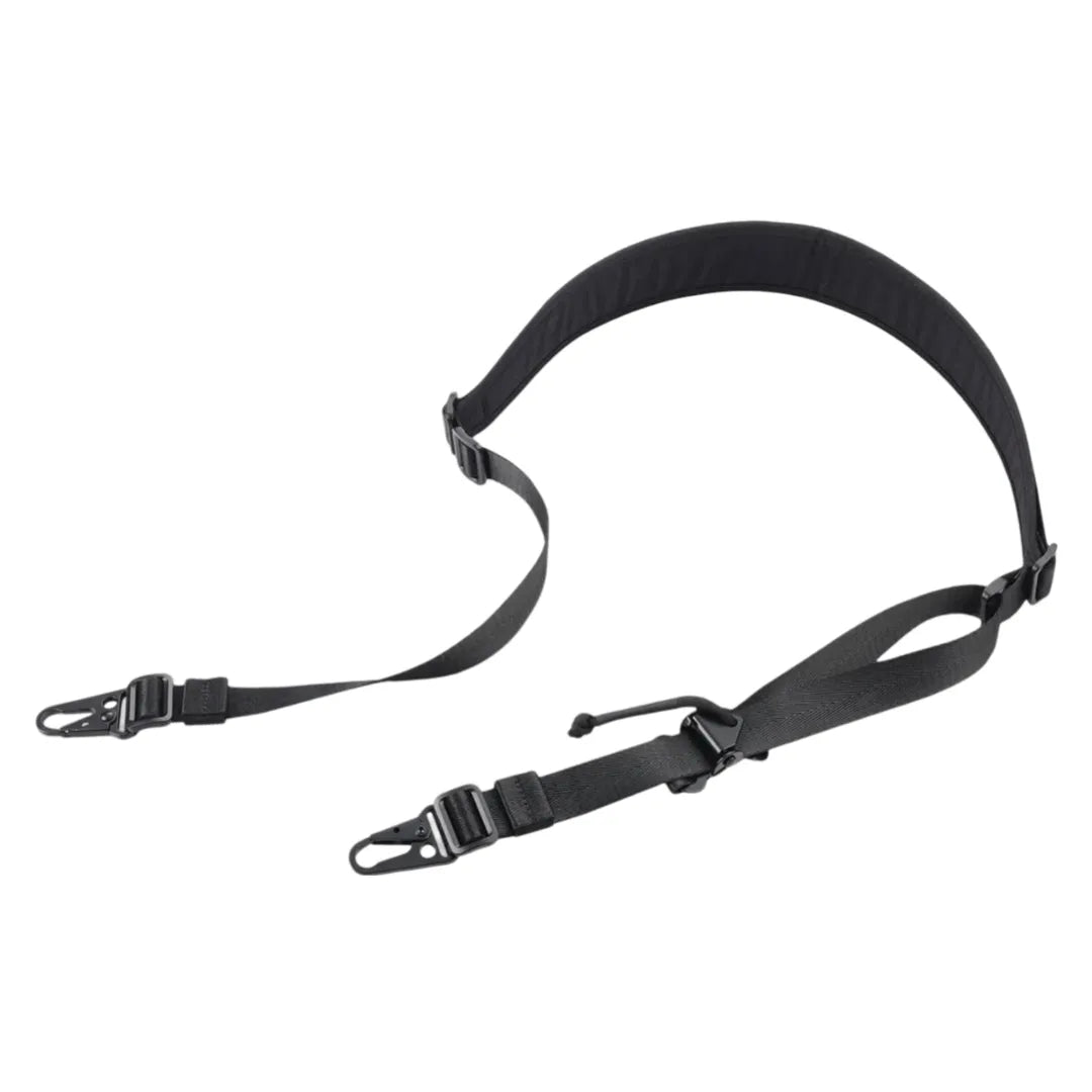 Amomax - Polstret 2 Point Sling - HK Clip og Hurtigjustering - Game-On.no