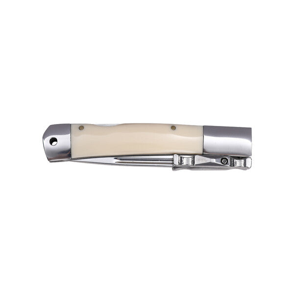 Elk Ridge Arctic Pearl, back lock detalj