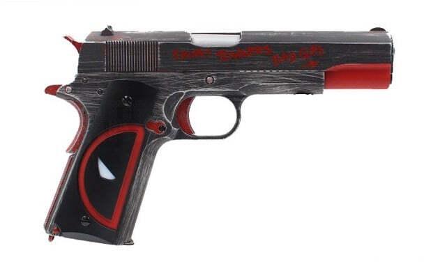 AW 1911 - Gassdrevet Softgun Full Metall - Deadpool Edition - gameon.eu