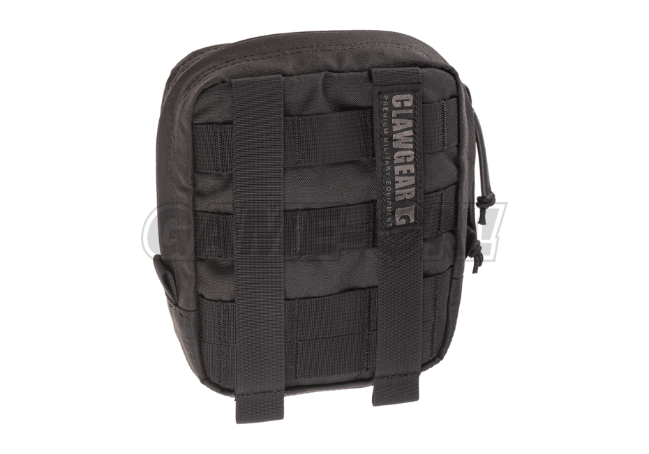 Clawgear - Dobbel Medium Multilomme - MOLLE - Svart - gameon.eu