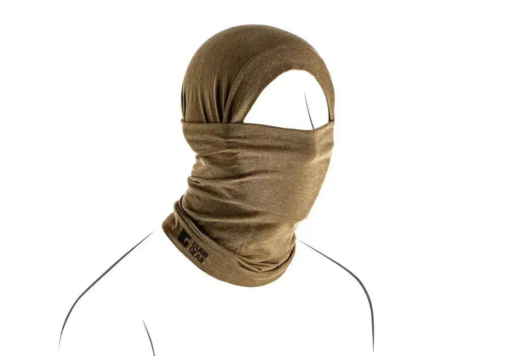 Clawgear - Merinoull hals - Stonegrey Olive - Game-On.no