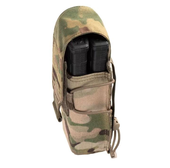 Clawgear - Multicam Magasinlomme til M4/AK Magasiner Dobbel - Game-On.no