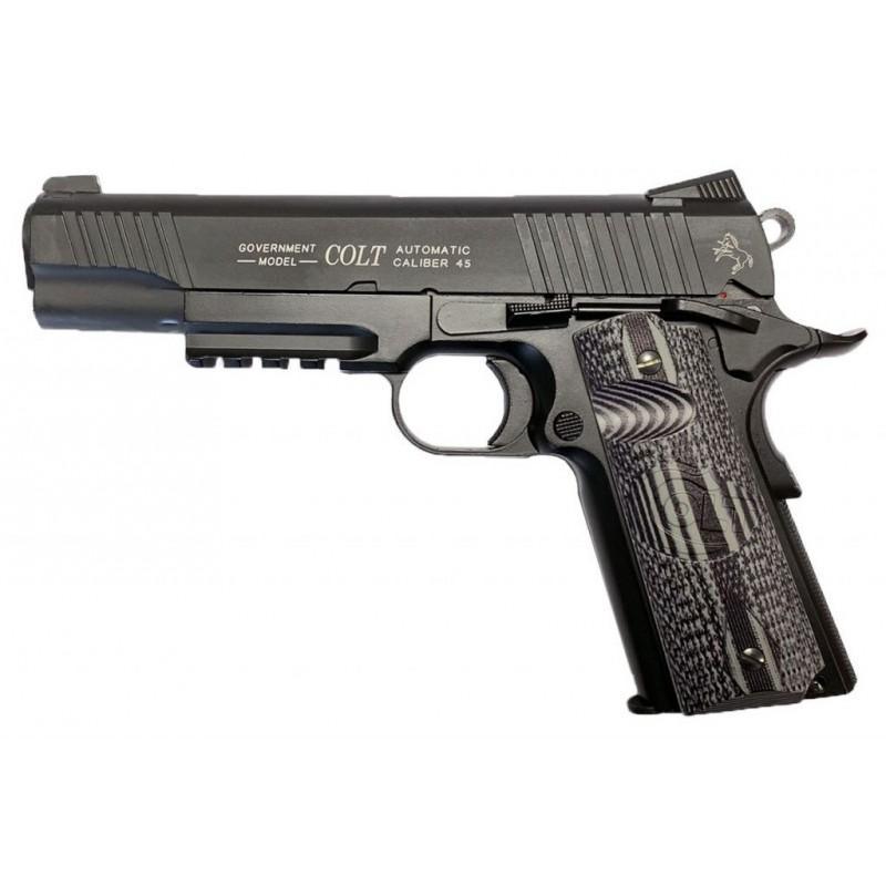 Colt 1911 Combat Unit - Co2 drevet Softgun med Blowback - gameon.eu