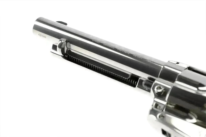 Colt Peacemaker SAA .45 - Nickel - 4.5mm Pellets Luftpistol - Game-On.no