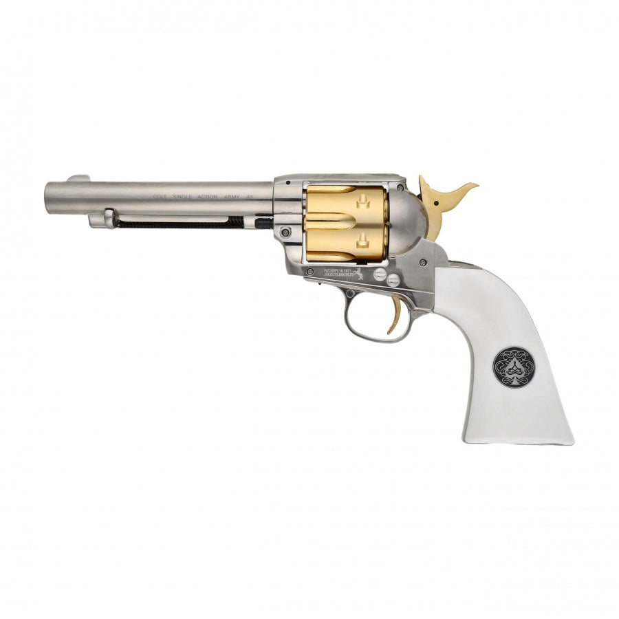 Peacemaker SAA .45 Smoke Wagon - CO2 Powered Revolver - 4,5mm Pellet