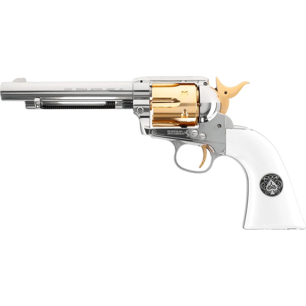 Peacemaker SAA .45 Smoke Wagon - CO2 Powered Revolver - 4,5mm Pellet