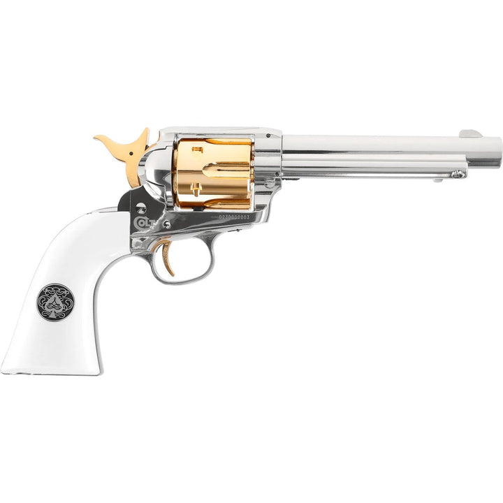 Peacemaker SAA .45 Smoke Wagon - CO2 Powered Revolver - 4,5mm Pellet