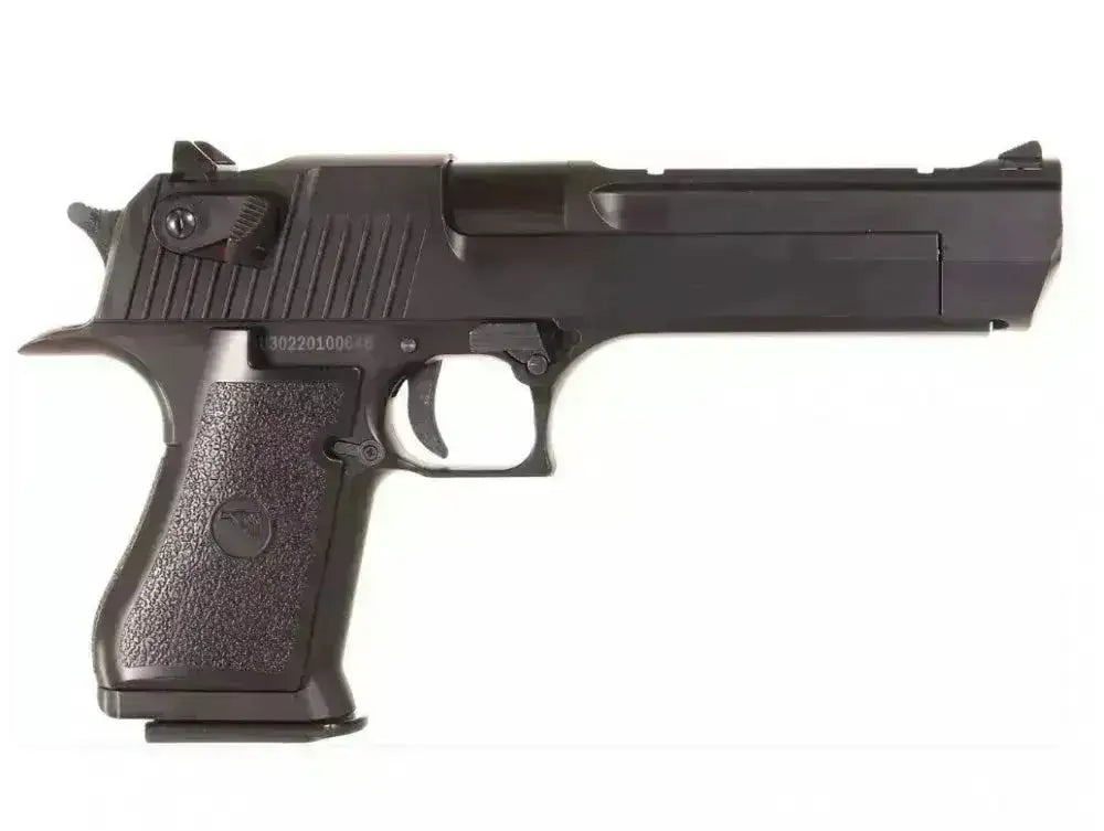 Desert Eagle .50AE Gassdrevet Softgunpistol med Koffert - Svart - Game-On.no