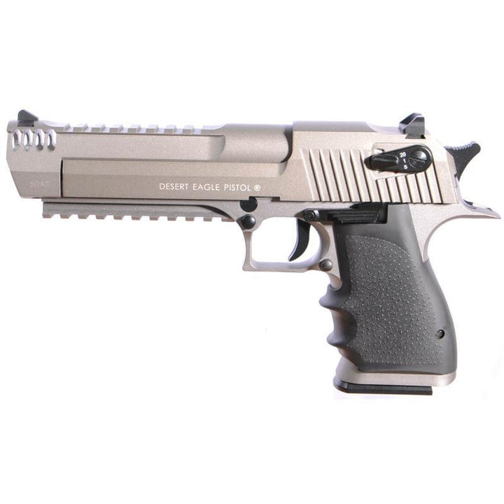 Desert Eagle L6 Semi/Full Auto Softgunpistol CO2 - Stainless - Game-On.no