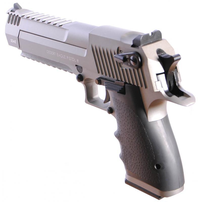 Desert Eagle L6 Semi/Full Auto Softgunpistol CO2 - Stainless - Game-On.no