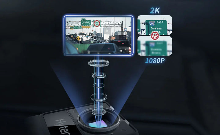 Hytera - GC550 Bodycam - Kompakt 2K Kamera med Vid Bildevinkel - 32gb