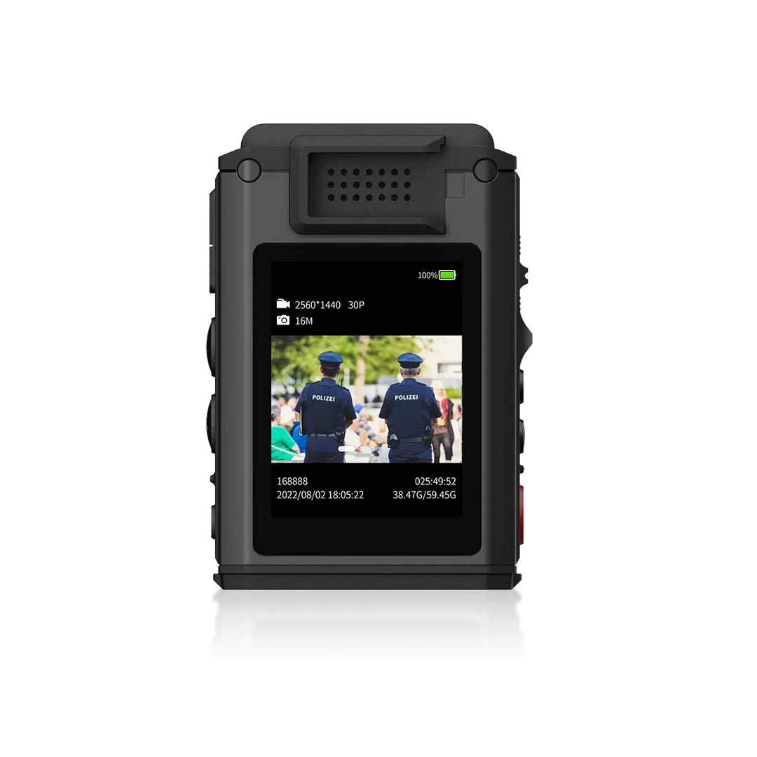 Hytera - GC550 Bodycam - Kompakt 2K Kamera med Vid Bildevinkel - 32gb