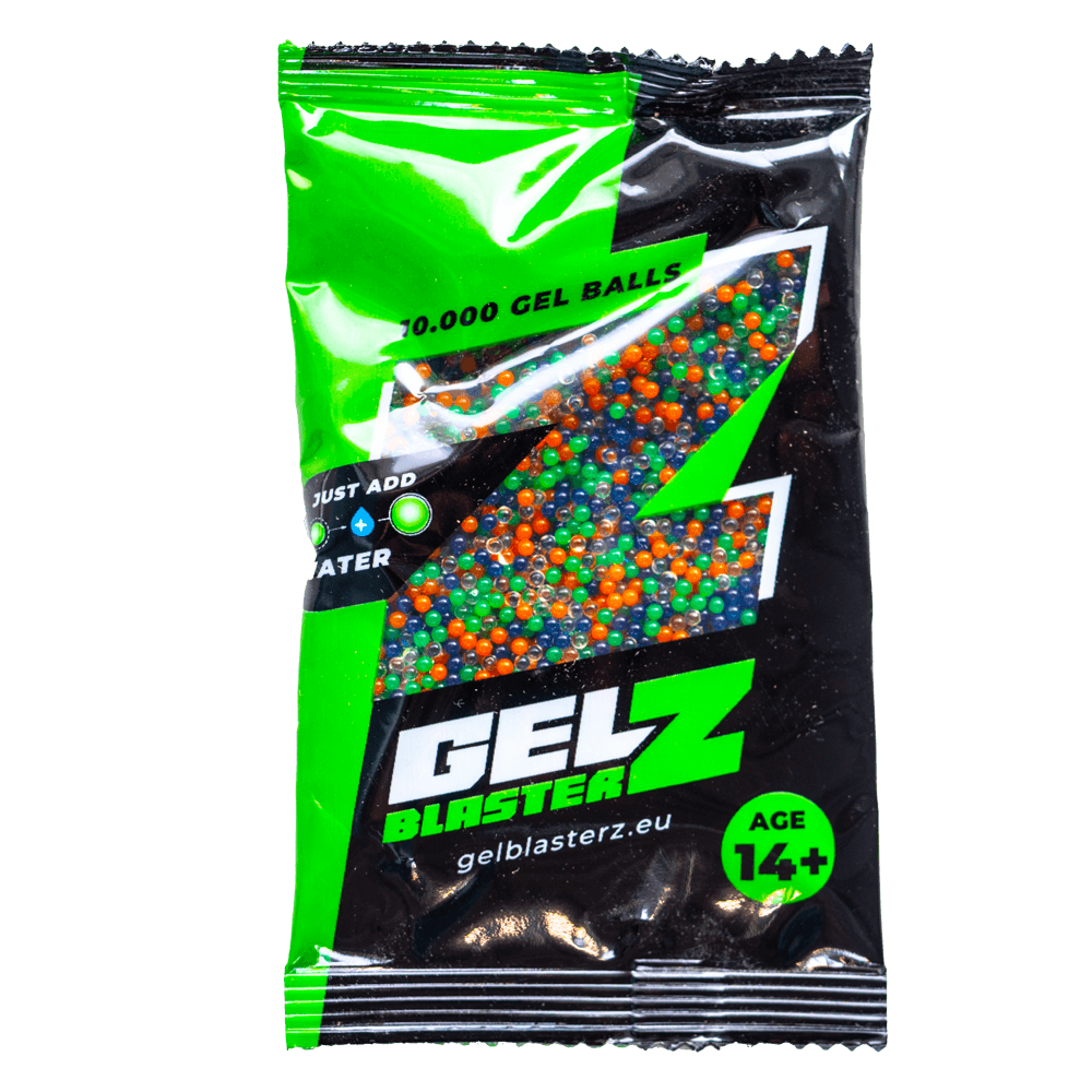 Gel Balls - Gel Blasterz - Zöld - 10 000 db